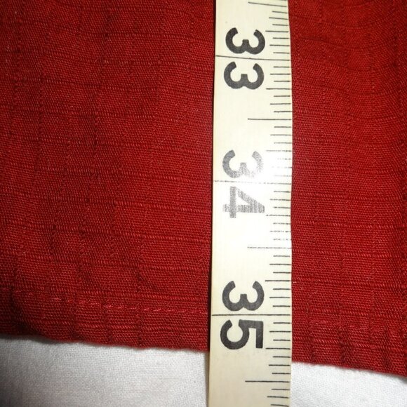 R&R Men's Outdoors XXL button up short sleeved shirt, burgundy red, $25.00 - Picture 6 of 9